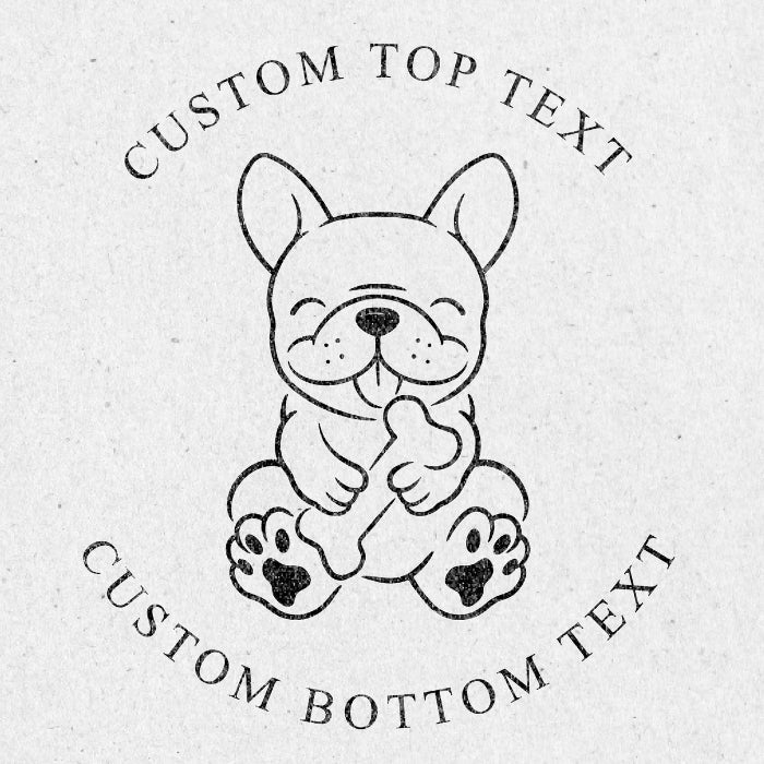 Embosser Seal Custom - Dog Design