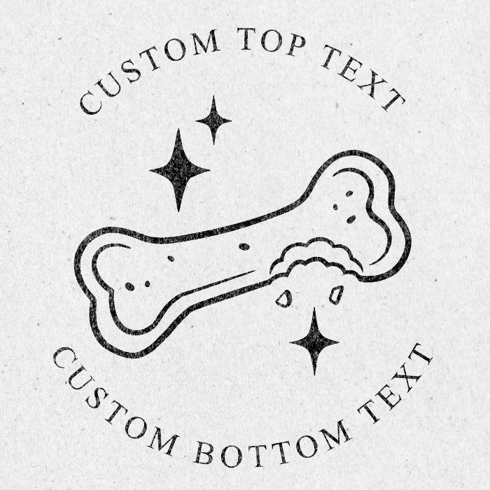 Embosser Seal Custom - Dog Design