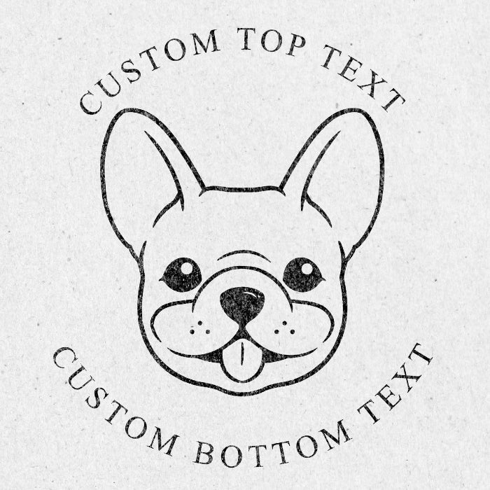 Embosser Seal Custom - Dog Design