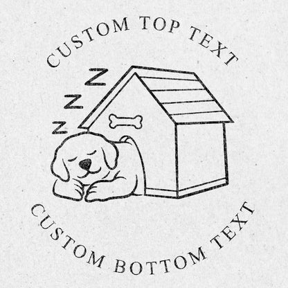 Embosser Seal Custom - Dog Design