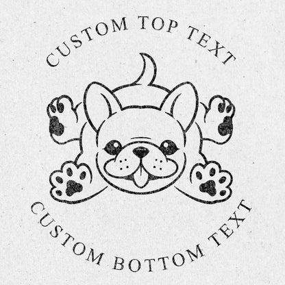 Embosser Seal Custom - Dog Design