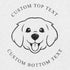Custom dog embossing seal for books, invitations, and crafts by ChicCraft