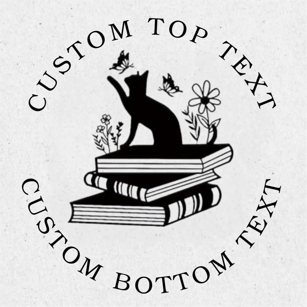 Custom Seal Embosser - Cat Design