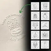 Halloween-themed embosser clip by ChicCraft