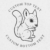 Tree Hopper-style personalized embosser for Ex Libris or stationery seals, metal handheld press with custom design stamp