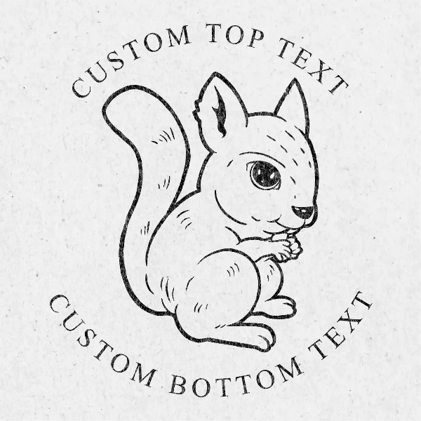 Tree Hopper-style personalized embosser for Ex Libris or stationery seals, metal handheld press with custom design stamp