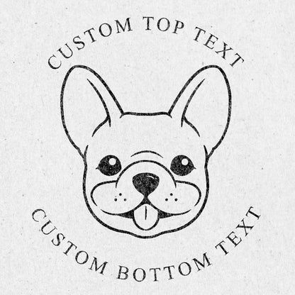 Embosser Seal Custom - Dog Design
